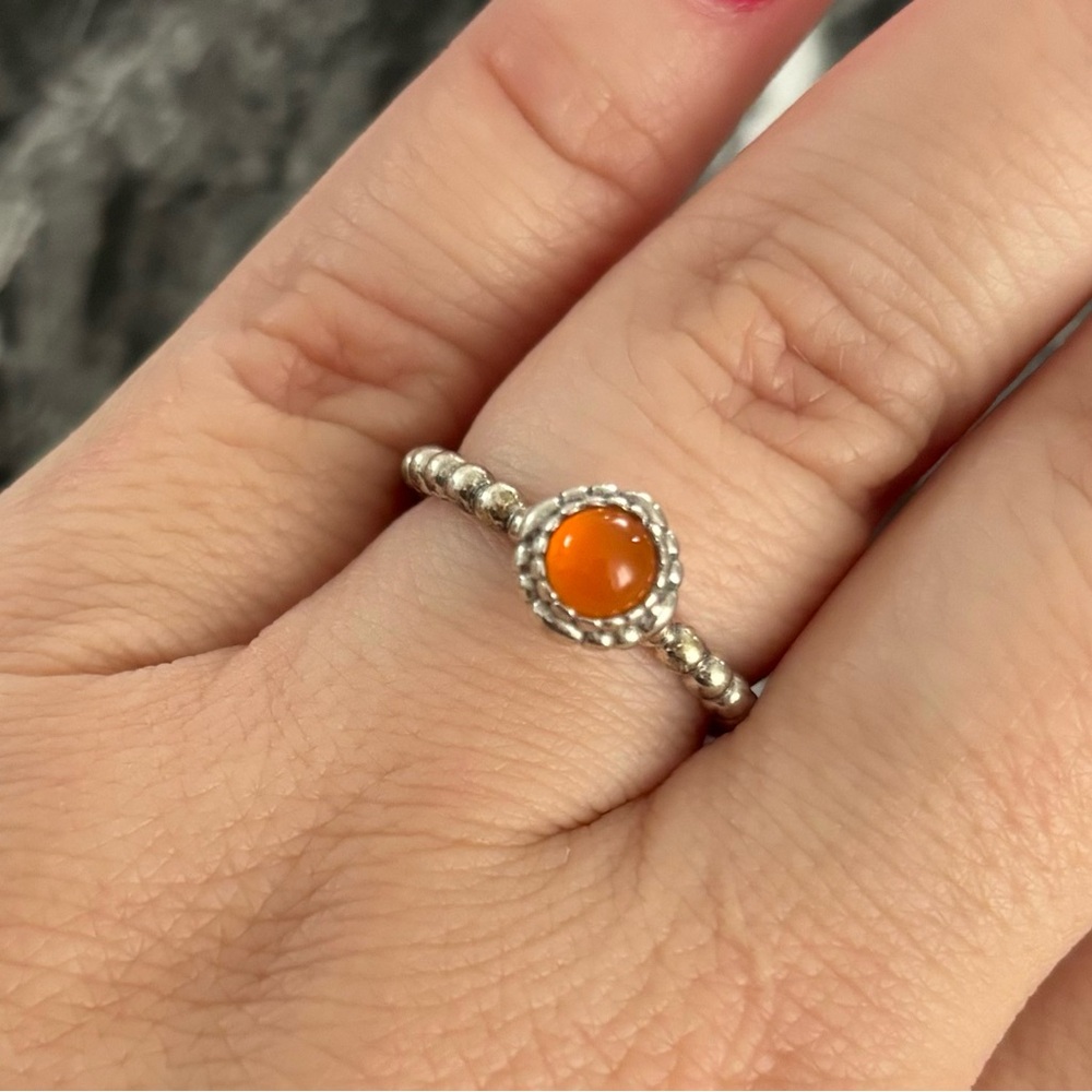 Pandora Ring Birthday Blooms JULY